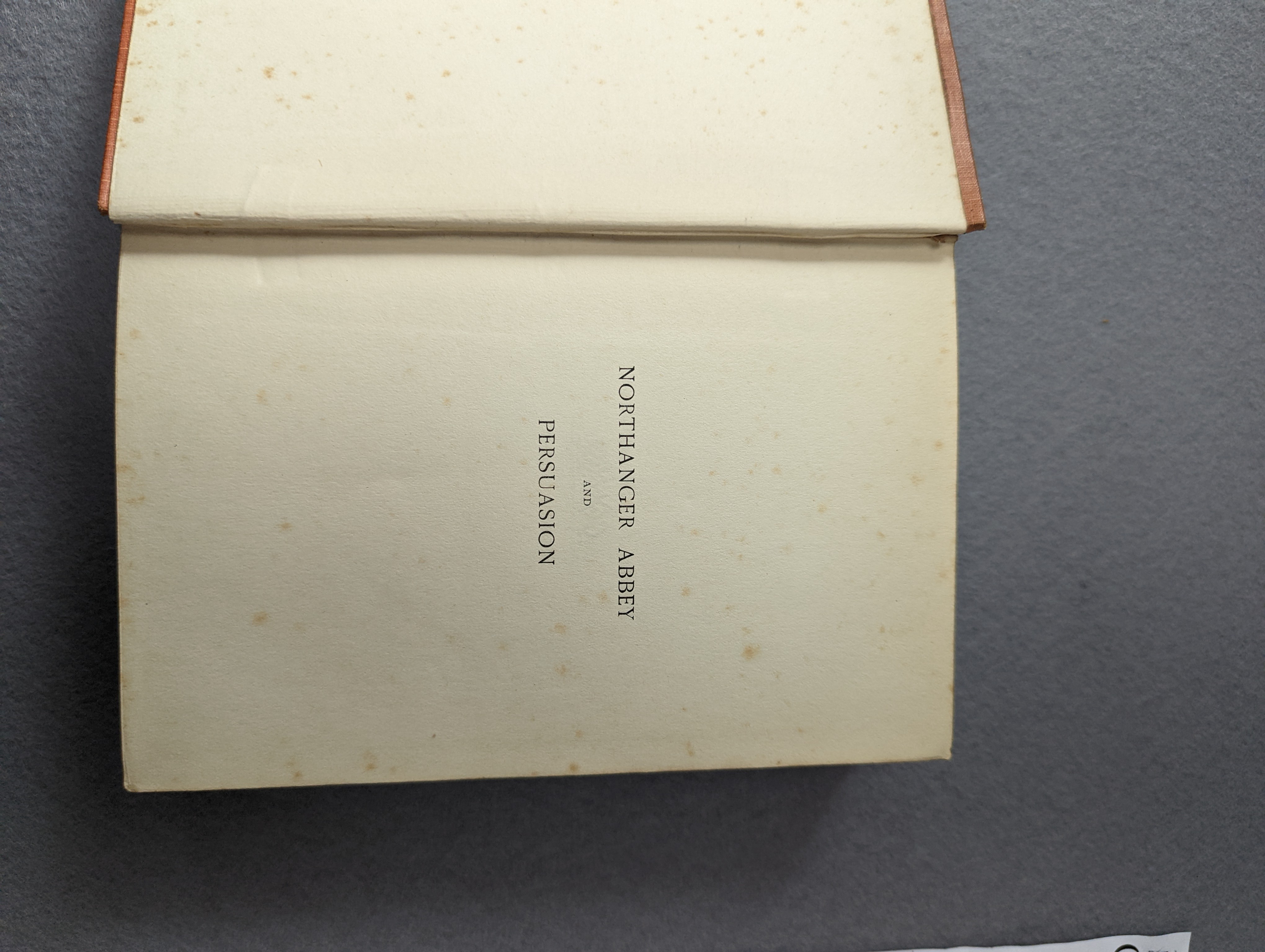 Austen, Jane - Macmillan's Illustrated Standard Novels, comprising: Sense and Sensibility; Emma; Mansfield Park; Northanger Abbey and Persuasion; i.e. 4 vols (ex 5 -without Pride and Prejudice); publisher's introductions